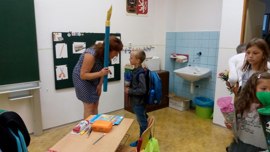 První školní den 2. 9. 2019